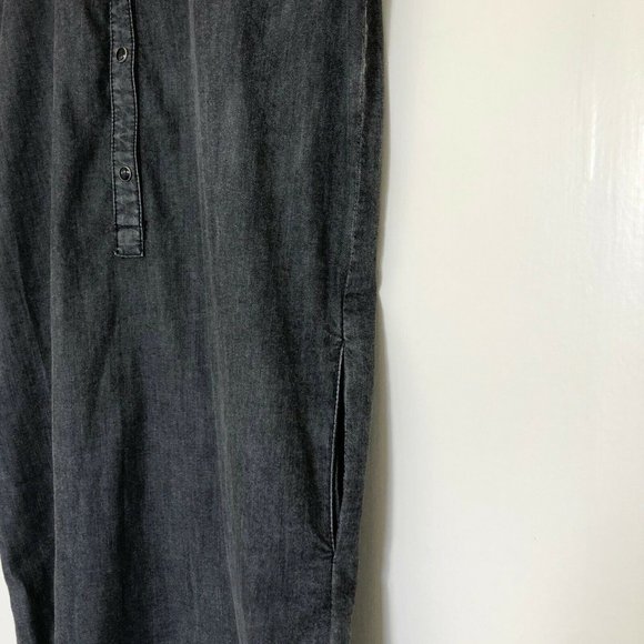 The Kooples Denim Gray Washed Dress - Picture 13 of 15
